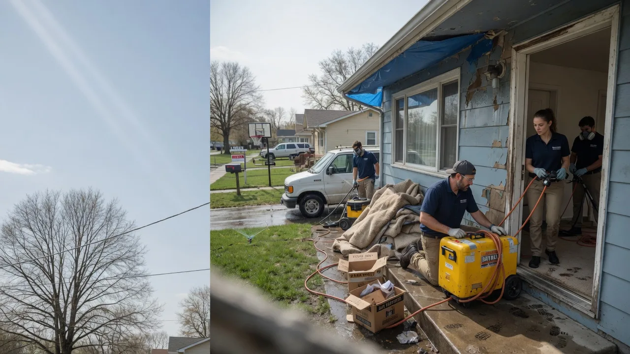 Basement Flood Cleanup in Spencer, MA near me